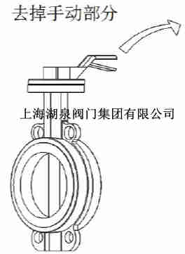 手動蝶閥改裝電動蝶閥